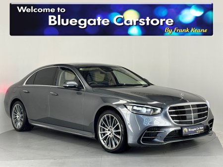 2022 Mercedes-Benz S Class 580 E LWB AMG LINE**BURMESTER SOUND SYSTEM**FRONT ELECTRIC HEATED SEATS**REAR HEATED SEATS**CREAM LEATHER INTERIOR**AMBIENT LIGHTING**20