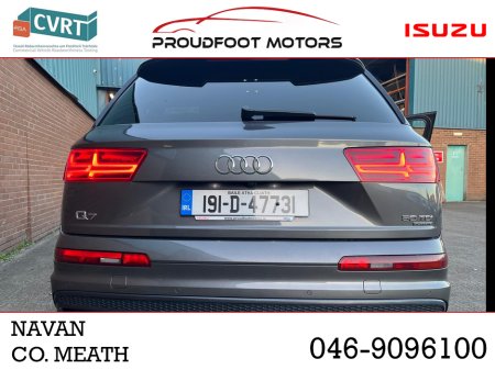 2019 Audi Q7 3.0 V6 50 TDI S LINE QUATTRO 5DR 286PS 7SEATS €47,950