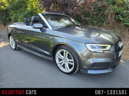 2017 Audi A3 CABRIOLET 2.0 S LINE TDI 148 148BHP 2DR