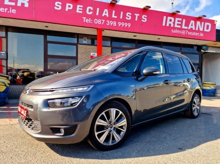 2016 Citroen Grand C4 Picasso 1.6 BLUE HDI 120BHP  EXCLUSIVE LOW MILEAGE 7 SEATER €10,900