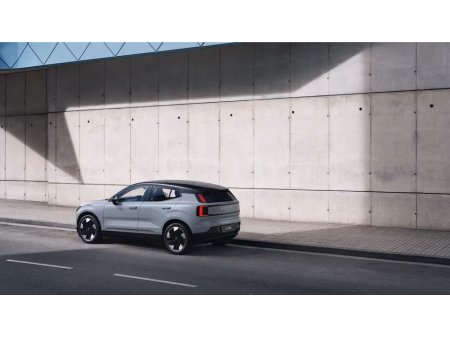 2026 Volvo EX30 Vapor Grey Extended Range Plus with Indigo interior thumbnail