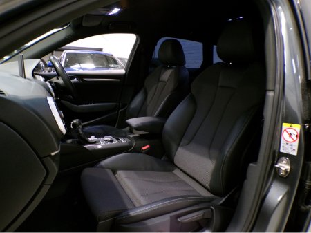 2018 Audi A3 Sportback S-LINE SPORTBACK*FACELIFT MODLE*AUTO*HEATED LEATHER ELECTRIC S-LINE SEATS*PARKING SENSORS WITH COLOUR CAMERA*ADAPTIVE CRUISE CONTROL*PADDLE SHIFT*FULL SAFETY PACK* €21,900 thumbnail