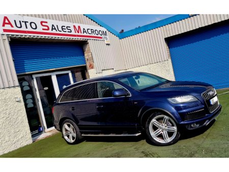 2013 Audi Q7 3.0 TDI S LINE PLUS 204PS QUATTRO 7 Seats NEW NCT 07.26