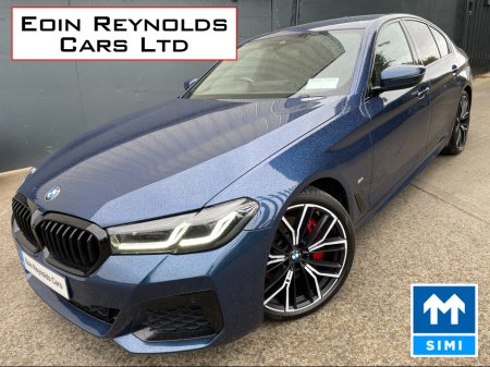 2022 BMW 5 Series 222 520D M SPORT MHEV AUTO AS NEW! LOW KMS! €45,995