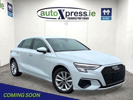 2021 Audi A3 30 TFSI Automatic, Reversing camera €26,995