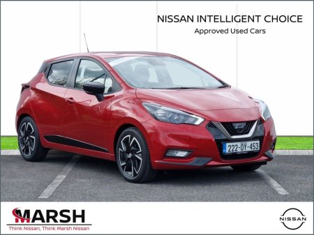 2022 Nissan Micra 1.0 N-DESIGN BLACK EXT MY21.5 €18,995