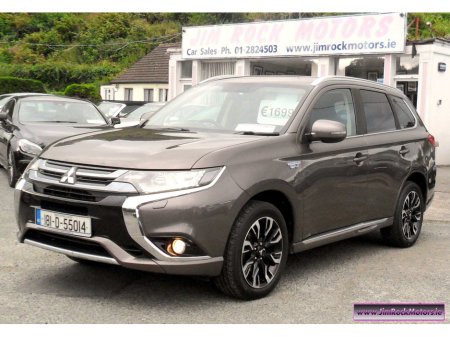 2018 Mitsubishi Outlander 2.0 JURO PHEV 4WD 20 200BHP PETROL HYBRID €17,995