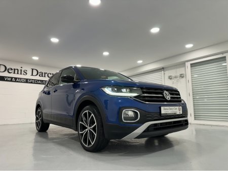 2019 Volkswagen T-Cross (192) T CROSS 1.0TSI DSG LOW KMS 1ST PLUS VW/AUDI SPECIALISTS WWW.DENISDARCYCARS.IE €20,950