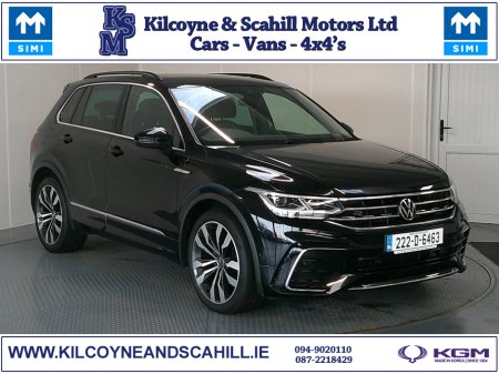 2022 Volkswagen Tiguan R-LINE 2.0 TDI MANUAL 6SPEED FWD 150HP 5DR
