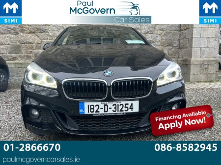 2018 BMW 2 Series LDA-2C20  M SPORT**//**REVERSE CAMERA**//**AUTOMATIC DIESEL**//**HI SPEC**//**METALLIC BLACK**//**WARRANTTY**//**FINANCE ARRANGED**//**PARKING SENSORS**//**FRONT FOGS**//**ALLOYS**//**BLUETOOTH! €17,995