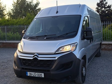 2021 Citroen Relay L3 H2 Panel Van Professional Model 2.2 diesel with VAT docket. €12,750