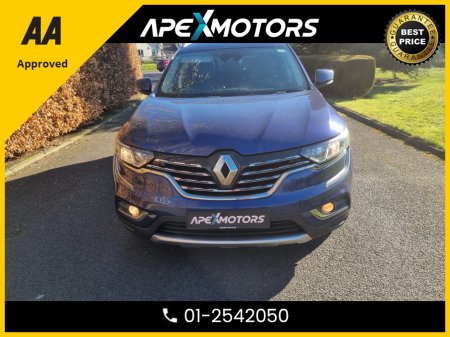 2017 Renault Koleos FINANCE ARRANGED * DCI DYNAMIQUE S NAV 5DR * AA APPROVED * 11-STAMPS SERVICE HISTORY * 101 SAFETY CHECKLIST * IMMACULATE * HEATED SEATS * COLOUR REVERSE CAMERA * TOP-SPEC 5DR HATCH *  01-2542050 €15,949