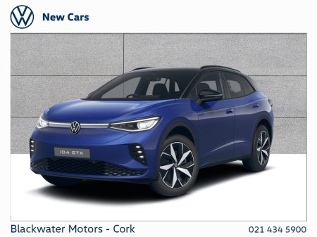 2026 Volkswagen ID.4 ID.4 GTX 340BHP *ORDER YOUR 261 TODAY* €57,190