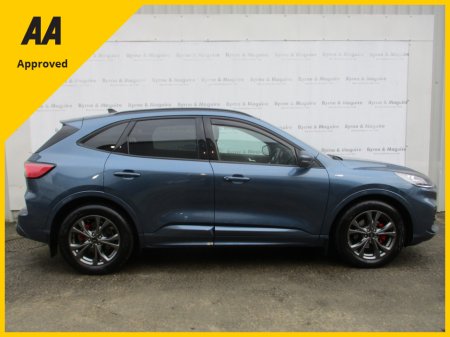 2023 Ford Kuga ST-LINE X 5DR 1.5 TD 120 S6. S6.2 M6, TOP OF THE RANGE WITH WINTER PACK, ONE CAREFUL OWNER AND FULL FORD SERVICE HISTORY !!12 MONTHS WARRANTY AND 12 MONTHS AA COVER. €37,950 thumbnail