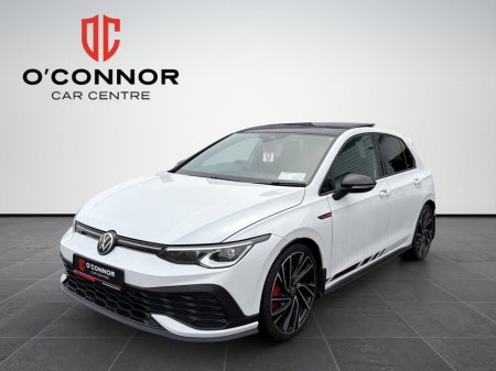 2021 Volkswagen Golf GTI Clubsport — Pure white, pan roof, and pure performance.”