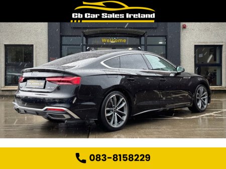2022 Audi A5 2.0 TDI 35 S line Sportback 5dr Diesel S Tronic Euro 6 (s/s) (163 ps) 1 OWNER + VIRTUAL COCKPIT + REVERSE CAM + HEATED FRONT SEATS €40,900