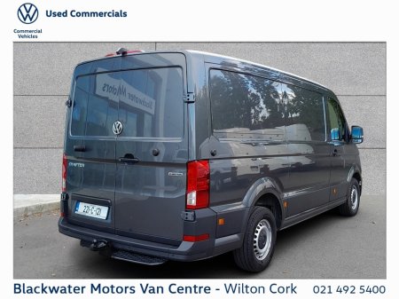 2022 Volkswagen Crafter VAN 35 2.0TDI 177BHP MEDIUM WHEEL BASE HIGHLINE AUTOMATIC 4-MOTION WITH TOWBAR & HEATED SEATS (VAT INVOICE) €32,516