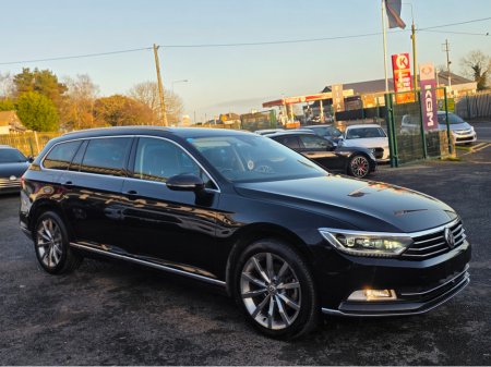 2018 Volkswagen Passat 2.0 TDI VIRTUAL DASH FULL LEATHER HEATED ELECTRIC SEATS SAT NAV CARPLAY ANDROID AUTO BLIND SPORT PARKING SENSORS SELF PARKING ASSIST 360 CAMERA €20,750