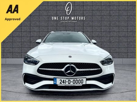 2024 Mercedes-Benz C Class C300e  PHEV *AMG PREMIUM PLUS* 37,000KMS / PANORAMIC SUNROOF (double) / 360 CAMERAS / LEATHER / MEMORY SEATS / BURMESTER SOUND / 1OWNER €56,900