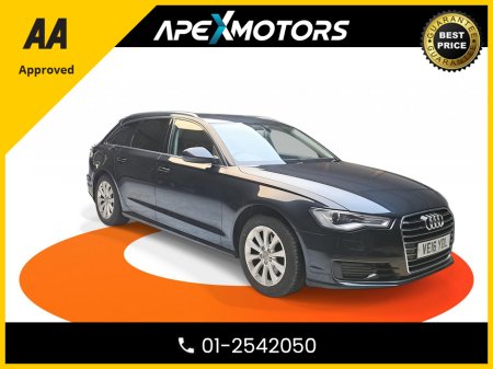 2016 Audi A6 FINANCE ARRANGED * 2.0 TDI SE ULTRA 187BHP 5DR * NEW NCT MAY-27 * 8-STAMPS SERVICE HISTORY * AA APPROVED * 101 SAFETY CHECKLIST * IMMACULATE * HEATED SEATS * COLOUR REVERSE CAMERA * TOP-SPEC 5DR ESTAT