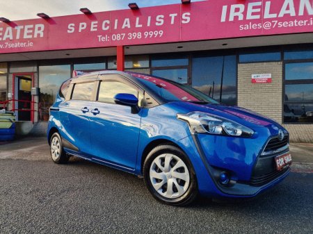 2017 Toyota Sienta 1.5 PETROL HYBRID AUTOMATIC LOW MILEAGE 7 SEATER €15,900