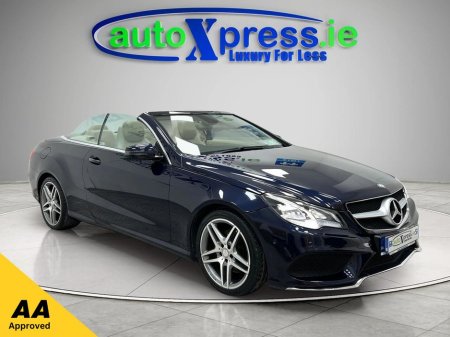 2015 Mercedes-Benz E Class Convertible AMG Sport Automatic €18,995
