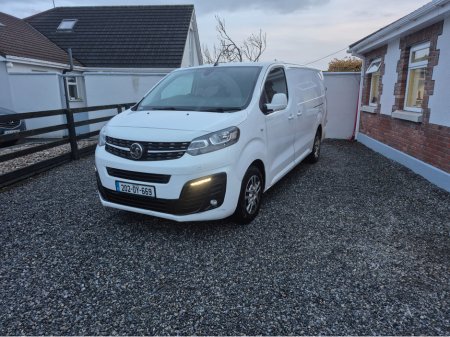 2020 Vauxhall Vivaro Sportive 3100 L2H1 Van 2.0 Diesel. €15,900