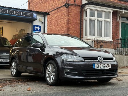 2015 Volkswagen Golf Estate, 1.2tsi Automatic, Only 50kms! New Nct 11/2026, Bluetooth, Sat Nav, Reversing Camera, Radar Cruise Control, Ideal Family Car, A/C, Climate Control, Service & Warranty Included, SIMI Dealer, €12,750