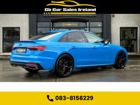 2020 Audi A4 2.0 TDI 35 Black Edition Saloon 4dr Diesel S Tronic Euro 6 (s/s) (163 ps) TURBO BLUE + VIRTUAL COCKPIT + REVERSE CAMERA + HEATED SEATS €33,750