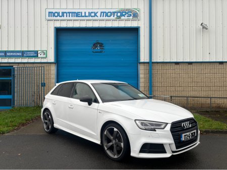 2017 Audi A3 1.6 TDI S LINE BLACK EDITION 116PS 5DR