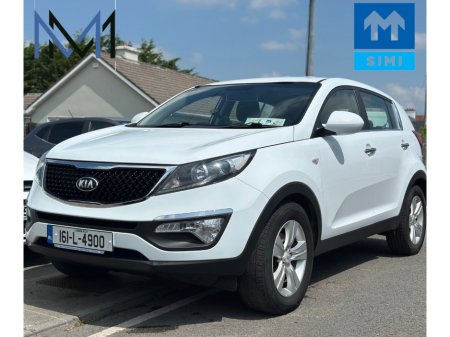2016 Kia Sportage New 2 Year NCT - 1 ISG 114BHP 5DR