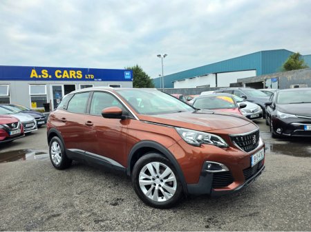 2018 Peugeot 3008 ACTIVE 1.6 BLUE HDI ** IRISH CAR ** REVERSE CAMERA & SENSORS ** APPLE CAR PLAY / ANDROID AUTO ** 2 KEYS ** EXCELLENT EXAMPLE ** €14,495
