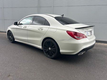 2017 Mercedes-Benz CLA Class CLA 180 D Black Ed 4dr Saloon Leather interior €18,995