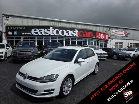 2014 Volkswagen Golf ( 142 REG ) FULL TAN LEATHER REAR PARKING SENSORS ELECTRIC HEATED SEATS - CAMERA  - ALLOYS - BLUETOOTH- DRIVE MODE