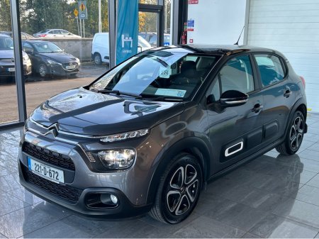 2022 Citroen C3 FEEL PACK PURETECH 82BHP SS 4DR €14,500