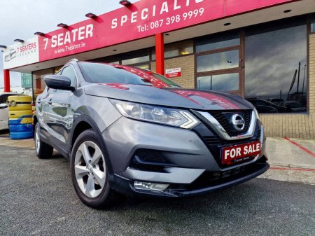 2018 Nissan Qashqai 1.2 PETROL 115BHP  AUTOMATIC SV MODEL LOW MILEAGE 5 SEATER