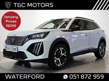 2024 Peugeot 2008 Allure - Front + Rear Parking Sensors & Rear Camera, Bluetooth with Apple Carplay/Android Auto, Privacy Glass, Cruise Control €28,995