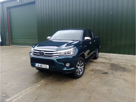 2019 Toyota Hilux 2.4D4D INVINC 148BHP D/C €23,500 thumbnail