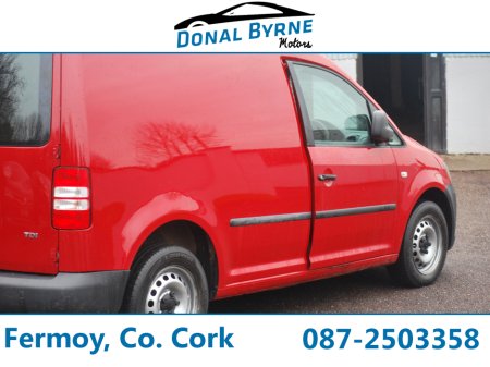 2013 Volkswagen Caddy VAN 1.6 TDI 75HP 5 5SPEED 5DR €6,500 thumbnail