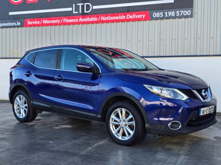 2014 Nissan Qashqai 1.5 DSL XE €7,995