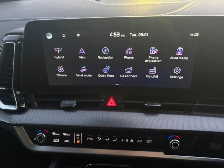 2025 Kia Sportage 251HEV Sportage, *warranty till 2032* *2 year AA* Touch Screen Infotainment System, Heated Steering Wheel, Rear Parking Sensors, Selectable Drive thumbnail