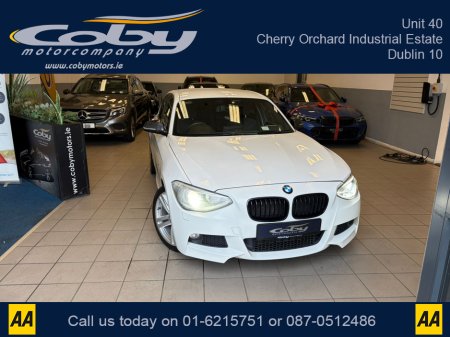 2012 BMW 1 Series 1.6 5DR AUTO M-Sport . NCT Cruise Control, Dual Climate Control, Alloy Wheels, Revers Camera, Bluetooth, Folding Rear Seats, CD Player & more. €9,950 thumbnail