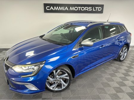 2018 Renault Megane RENAULT MEGANE GT 1.6 PETROL AUTO*REAR WHEEL STEERING*HEATED GT BUCKET SEATS*PARK ASSIST & 360 CAMERAS*KEYLESS ENTRY*AMBIENT LIGHTING*PADDLE SHIFTS*ELECTRIC HANDBRAKE*FINANCE AVAILABLE*TRADE INS* €18,950