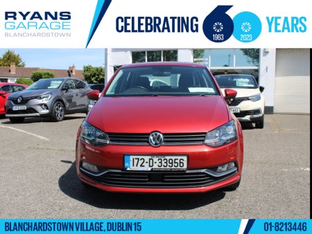 2017 Volkswagen Polo 1.2 TSI AUTO 5DR €14,500