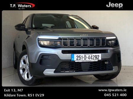 2025 Jeep Avenger 1.2 - ALTITUDE - SAME DAY FINANCE ARRANGED - 24 / 48 HOUR TEST DRIVE AVAILABLE €29,950