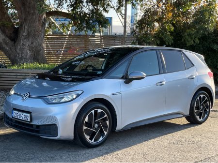 2022 Volkswagen ID.3 PRO 150 KW LIFE DX 58KWH 204BHP €13,900
