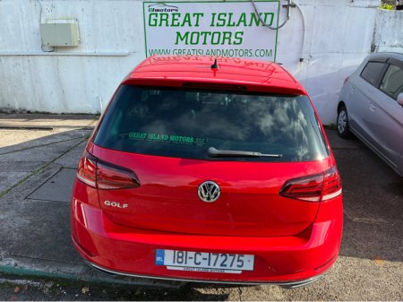 2018 Volkswagen Golf 1.2TSI 3DR 85HP Trendline €18,250