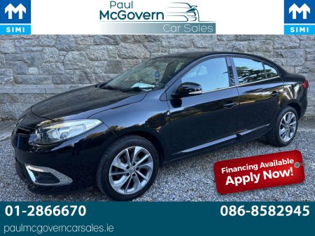 2016 Renault Fluence R-LINK 1.5 DCI 95 2015 4DR**//**WARRANTY**//**FINANCE ARRANGED**//**ONLY 94,000KM**//**METALLIC BLACK**//**€190 ROAD TAX**//**TAXED 02 2026!