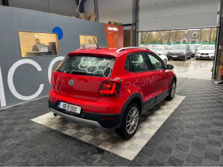 2015 Volkswagen Polo €11950! 2015 VOLKSWAGEN POLO CROSS AUTOMATIC 1.2L PETROL / 92K KMS / ADAPTIVE CRUISE CONTROL, REVERSE CAMERA & MORE €11,950