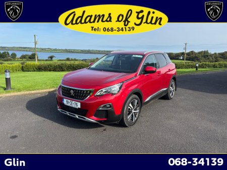 2019 Peugeot 3008 ALLURE 1.5 BLUE HDI 130 6 6.2 4DR €17,950